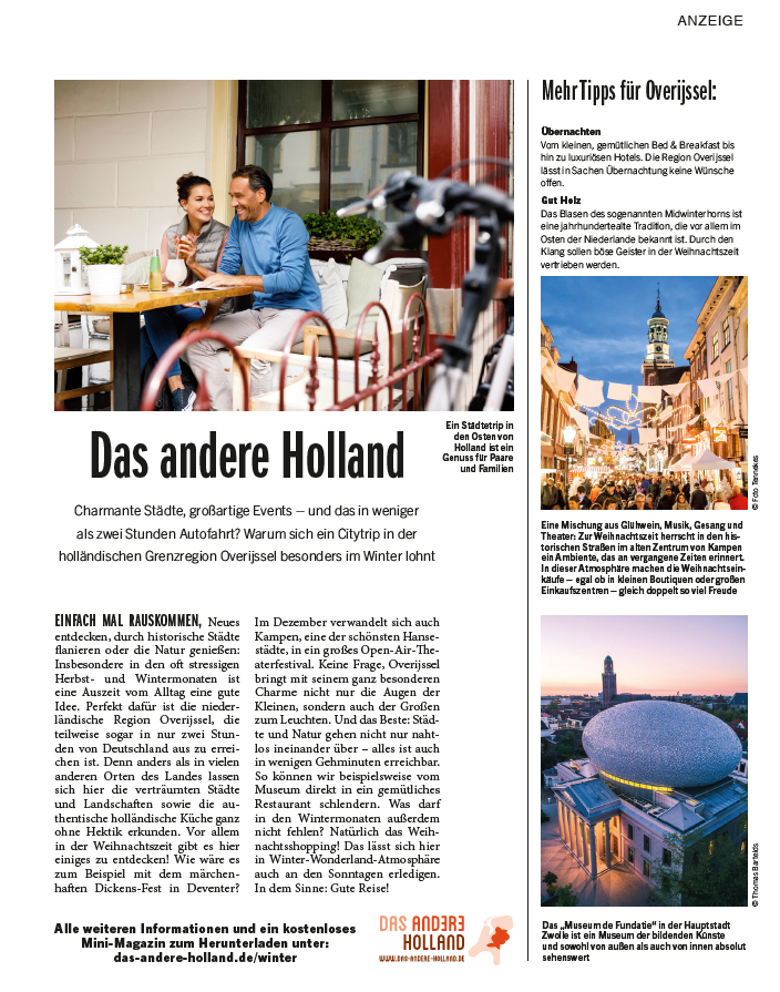 Rapportage Das Andere Holland | Overijssel 2022